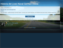 Tablet Screenshot of liceonaval-germanastete.blogspot.com