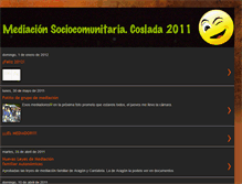 Tablet Screenshot of mediacionsociocomunitaria.blogspot.com