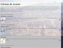 Tablet Screenshot of cronicasdejuvenal.blogspot.com