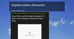Desktop Screenshot of frigidairegallerydishwasher.blogspot.com
