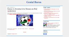 Desktop Screenshot of genialbaron.blogspot.com