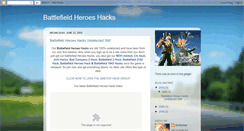 Desktop Screenshot of battlefield-heroes-hacks.blogspot.com