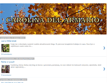 Tablet Screenshot of carolinadelarmario.blogspot.com