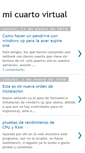Mobile Screenshot of micuartovirtual.blogspot.com