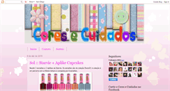 Desktop Screenshot of coresecuidados.blogspot.com