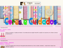Tablet Screenshot of coresecuidados.blogspot.com