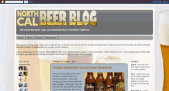 Desktop Screenshot of northcalbeerblog.blogspot.com