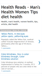 Mobile Screenshot of healthreads.blogspot.com