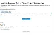 Tablet Screenshot of personal-trainer-spokane-fitness.blogspot.com