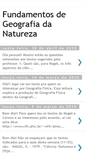 Mobile Screenshot of fundamentosdegeografiadanatureza.blogspot.com