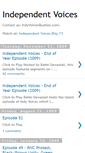 Mobile Screenshot of indyvoices.blogspot.com