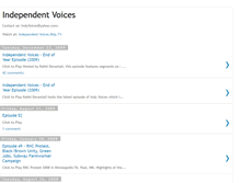 Tablet Screenshot of indyvoices.blogspot.com