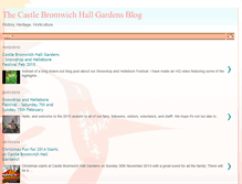 Tablet Screenshot of castlebromwichhallgardenstrust.blogspot.com