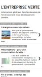 Mobile Screenshot of entrepriseverte.blogspot.com