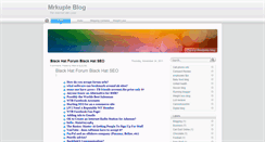 Desktop Screenshot of mrkupleblog.blogspot.com