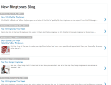 Tablet Screenshot of new-ringtones-blog.blogspot.com