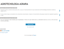 Tablet Screenshot of agrotecnologiagraria.blogspot.com
