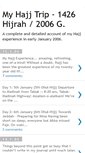 Mobile Screenshot of myhajjtrip.blogspot.com