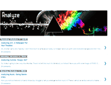 Tablet Screenshot of analyzeyou.blogspot.com