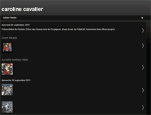 Tablet Screenshot of carolinecavalier.blogspot.com