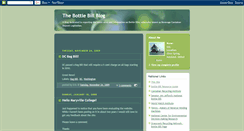 Desktop Screenshot of bottlebill.blogspot.com