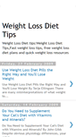 Mobile Screenshot of diet-weightloss-tips.blogspot.com