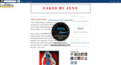 Desktop Screenshot of cakesbyjune.blogspot.com