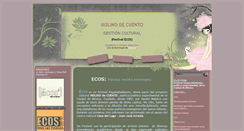 Desktop Screenshot of molinodecuentoecos.blogspot.com