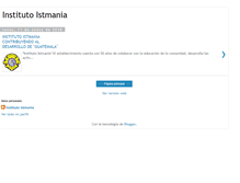 Tablet Screenshot of institutoistmania1959.blogspot.com