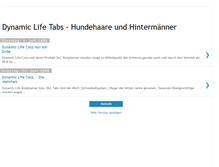 Tablet Screenshot of dynamiclifecorp.blogspot.com