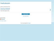 Tablet Screenshot of institutocom.blogspot.com