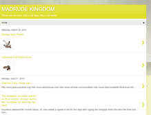 Tablet Screenshot of madrude-kingdom.blogspot.com
