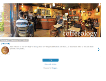 Tablet Screenshot of coffeeology.blogspot.com