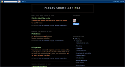 Desktop Screenshot of piadasobremeninas.blogspot.com