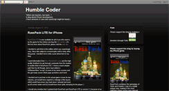 Desktop Screenshot of humblecoder.blogspot.com