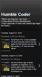 Mobile Screenshot of humblecoder.blogspot.com