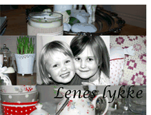 Tablet Screenshot of leneslykke.blogspot.com
