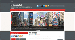 Desktop Screenshot of laderivedusud.blogspot.com