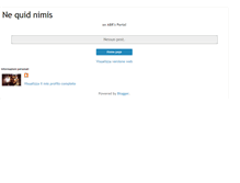 Tablet Screenshot of ne0quidnimis.blogspot.com