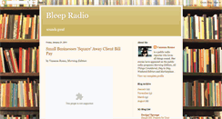 Desktop Screenshot of bleepradio.blogspot.com