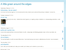 Tablet Screenshot of alittlegreenaroundtheedges.blogspot.com