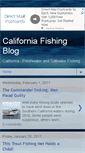 Mobile Screenshot of californiafishingblog.blogspot.com