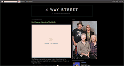 Desktop Screenshot of 4waystreet.blogspot.com