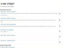 Tablet Screenshot of 4waystreet.blogspot.com