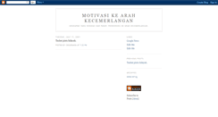 Desktop Screenshot of motivasi.blogspot.com