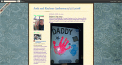 Desktop Screenshot of joshandrayleneanderson.blogspot.com