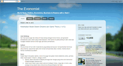 Desktop Screenshot of evonomist.blogspot.com