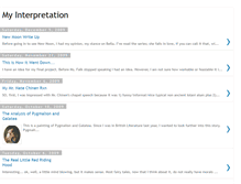 Tablet Screenshot of myinterpretation-womeninlit.blogspot.com