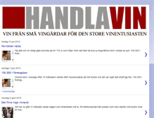 Tablet Screenshot of handlavin.blogspot.com