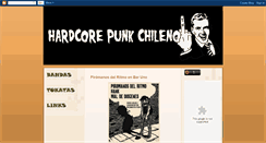 Desktop Screenshot of hardcorepunkchileno.blogspot.com